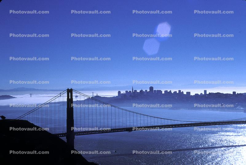 Golden Gate Bridge, Skyline, Cityscape, Buildings, skyscrapers