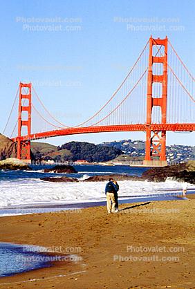 Baker Beach, Presidio, Golden Gate Bridge