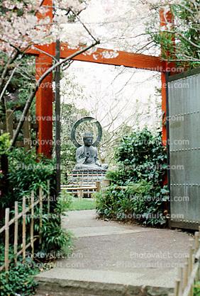 Buddha, Japanese Tea Garden, 1965, 1960s