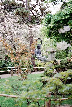 Buddha, Japanese Tea Garden, 1965, 1960s