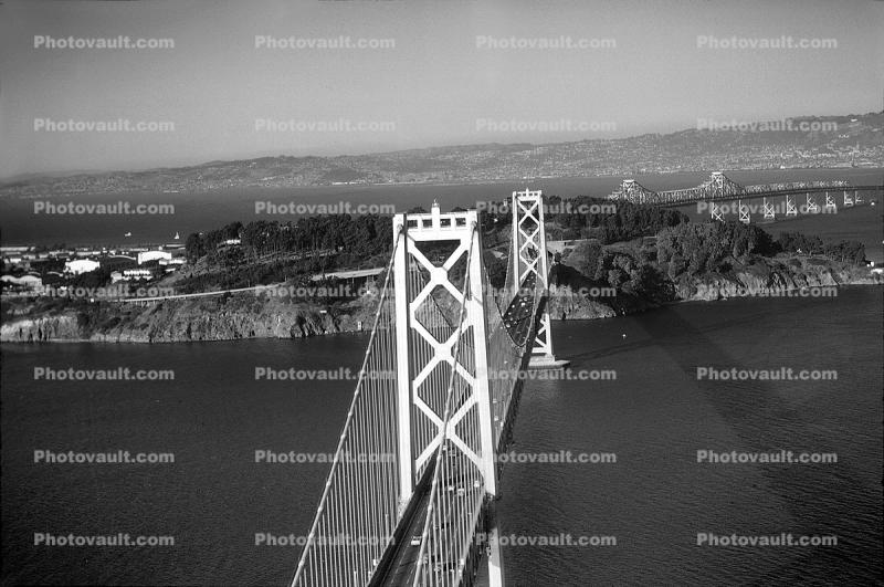 Yerba Buena Island, San Francisco Oakland Bay Bridge, 1969, 1960s