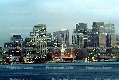 Skyline, cityscape, buildings, skyscrapers, downtown-SF, downtown