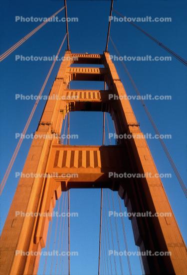North Tower, Looking-up, Golden Gate Bridge