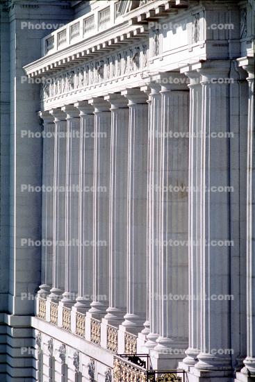 Columns, building, detail