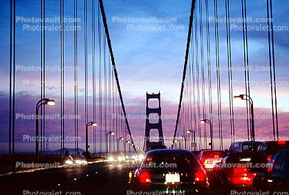 Golden Gate Bridge, Cars, automobile, vehicles