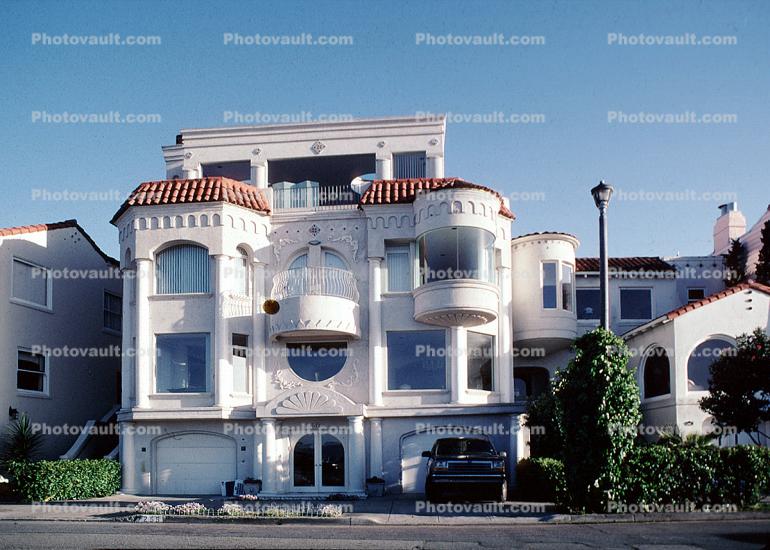 House at the Marina, Mansion, Garage, Windows