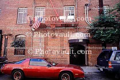Red Brick Building, Car