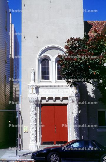 Church Tower, Door, Doorway