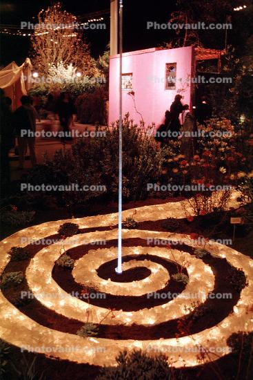 Spiral, Labyrinth, garden