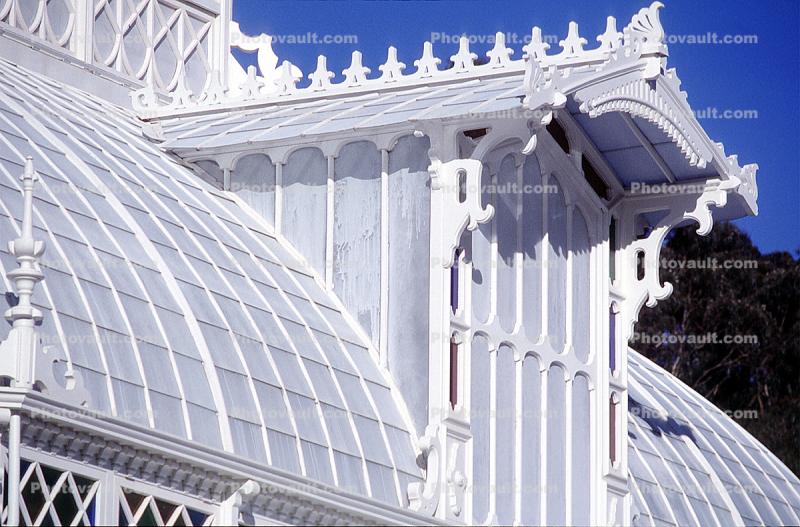 Conservatory Of Flowers, building, detail