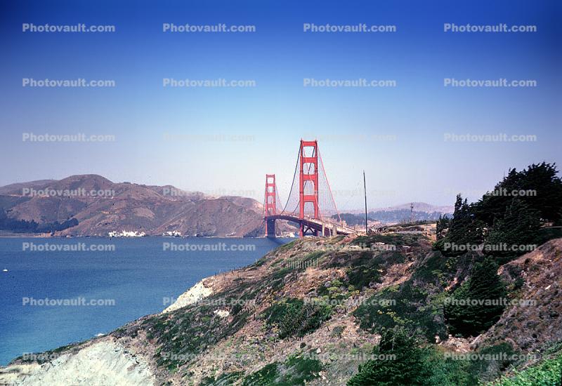 Marin Headlands, Golden Gate Bridge, August 1962, 1960s