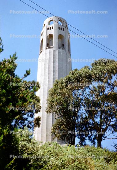 Coit Tower, July 1958, 1950s
