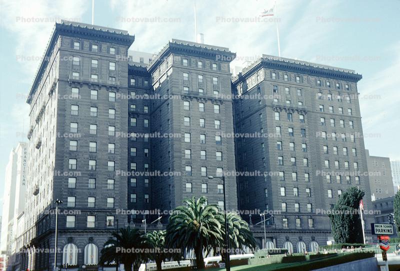 Saint Francis Hotel, building, 1960s