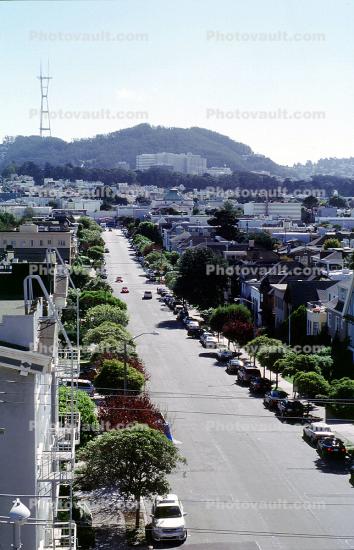 looking south to Golden Gate Park