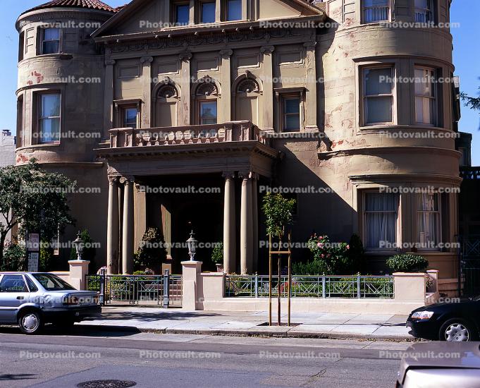 Whittier Mansion, home, house, building, residential, mansion, domestic, domicile, residency, Pacific Heights, Pacific-Heights, 2090 Jackson Street