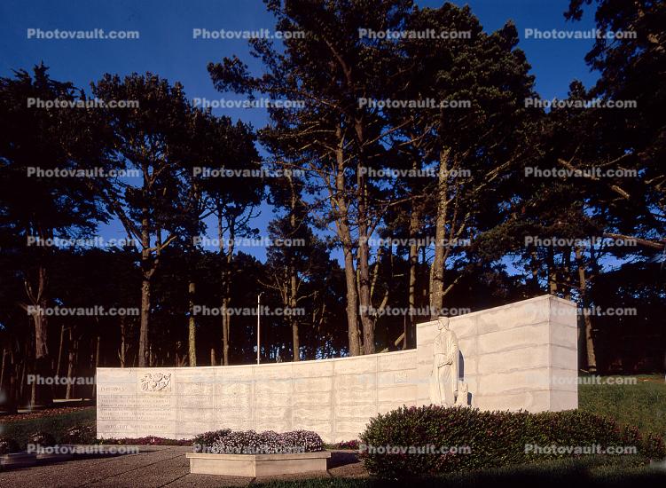 World War-2 Memorial, the Presidio, WW2, WWII