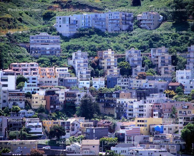 the Castro District, view from Buena Vista Hill
