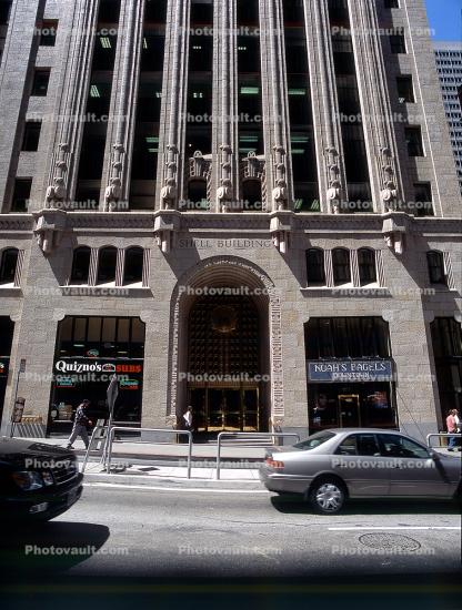 Shell Building, Downtown, arch, Door, Doorway, Entrance, Entry Way, Entryway, Commercial Offices, 100 Bush Street, Gothic - Art Deco, Financial District