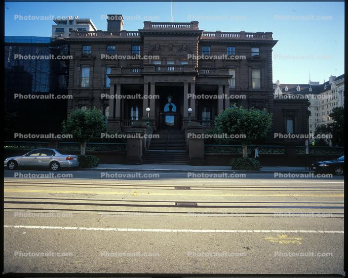 James Flood Mansion, 1000 California Street, Pacific Union Club, Nob Hill, San Francisco
