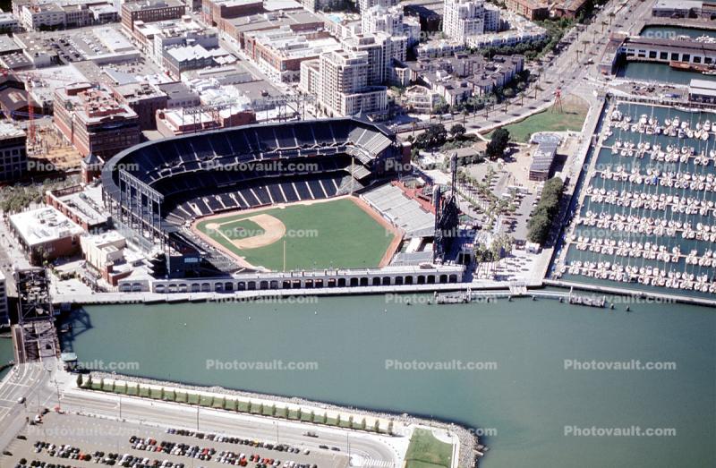 Pacbell Ballpark, McCovey Cove, SOMA, buildings
