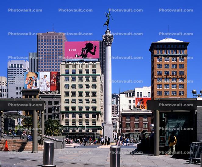Union Square, downtown, downtown-SF