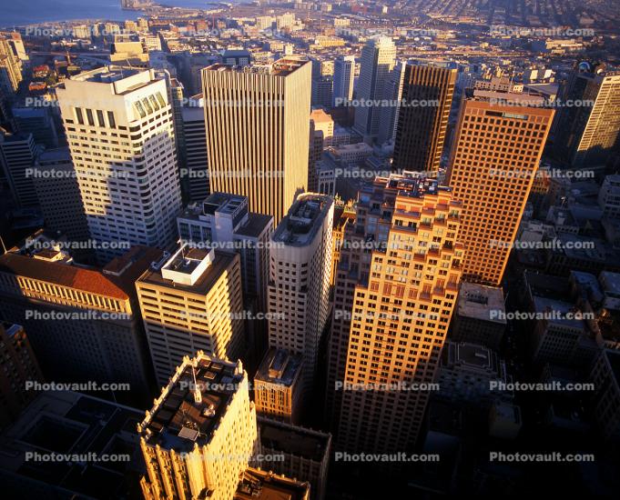 Cityscape, skyline, building, skyscrapers, Downtown, Downtown-SF