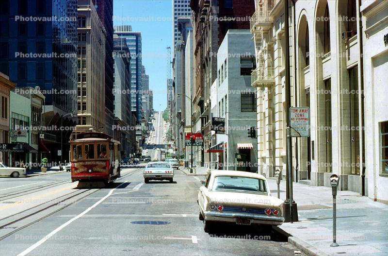 California Street, Ford Comet, Cars, Vehicles, June 1966, 1960s