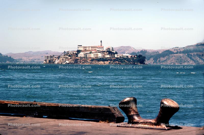 Alcatraz Island, Dock, June 1966, 1960s