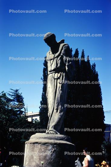 Saint Francis of Assisi, Statue, Monk, Friar, May 1962, 1960s