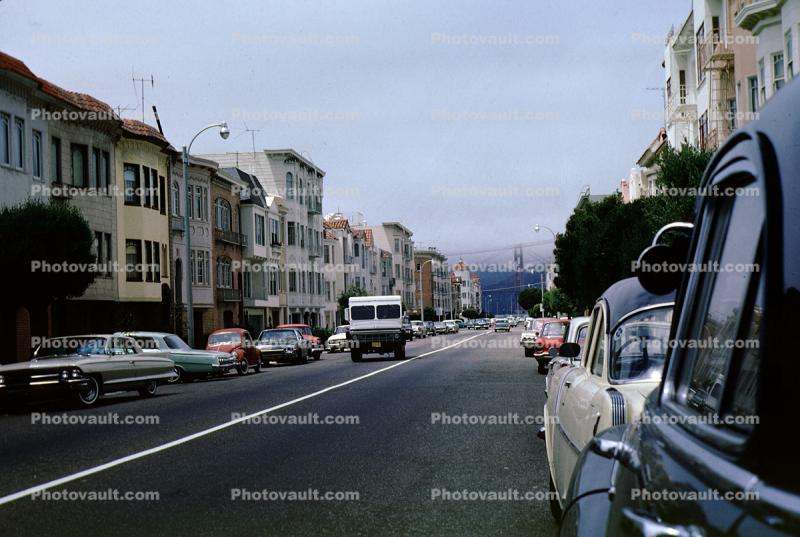 Cars, Street, October 1962, 1960s