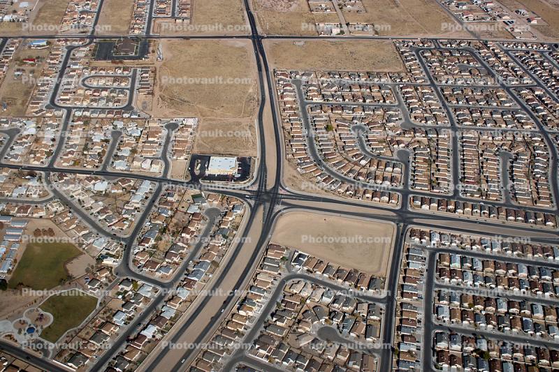 Urban Sprawl, Intersection, Albuquerque