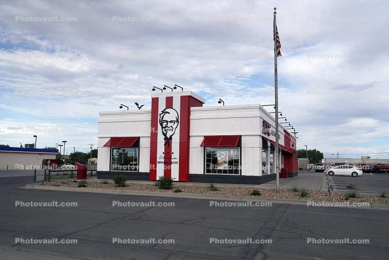 Kentucky Fried Chicken building, junk food, KFC