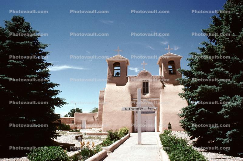 Taos New Mexico's San Francisco de Asis Church