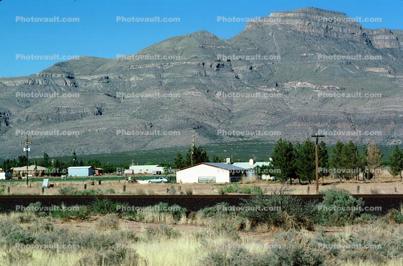 Homes, Houses, Mountain, highway-54 near Alamogordo