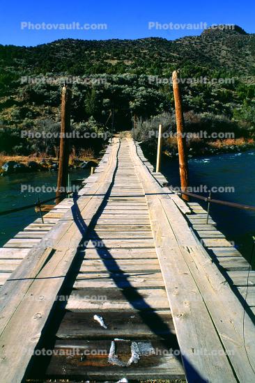 Wooden Bridge, Rio Grande River