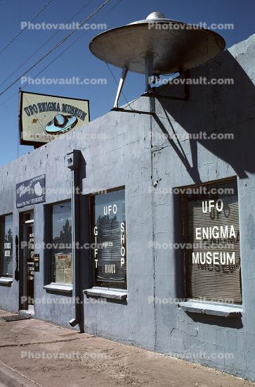 UFO, Flying Saucer, Enigma Museum, Roswell