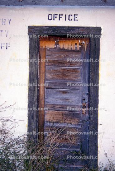 Door, Doorway, Shack, Deputy Sheriff Building, Langtry, Val Verde County