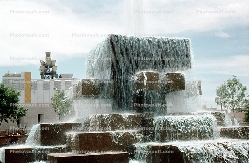 Civic Plaza Fountain, City Center, Downtown Albuquerque