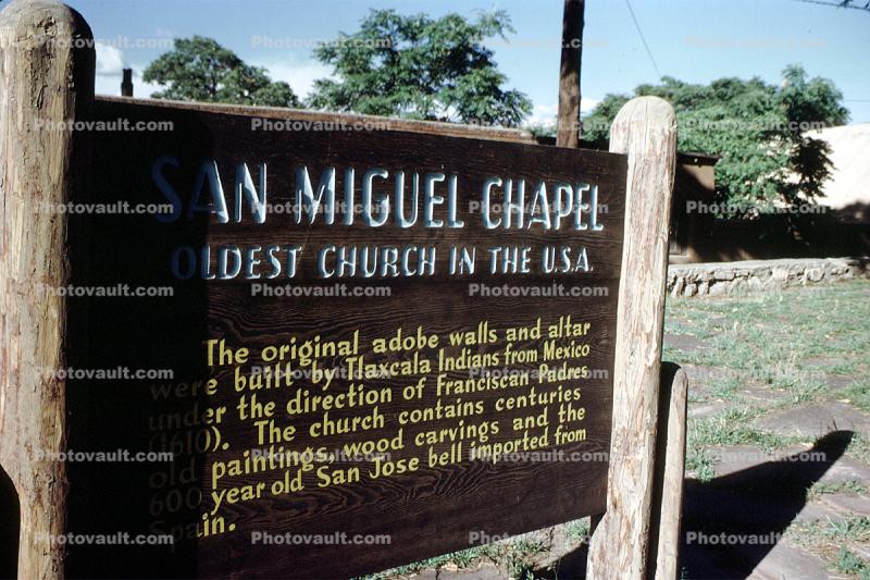San Miguel Chapel, oldest church in the USA
