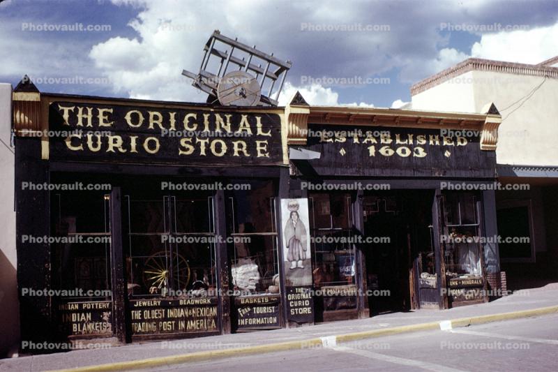 The Original Curio Store, 1603, Building, Shop, Cart