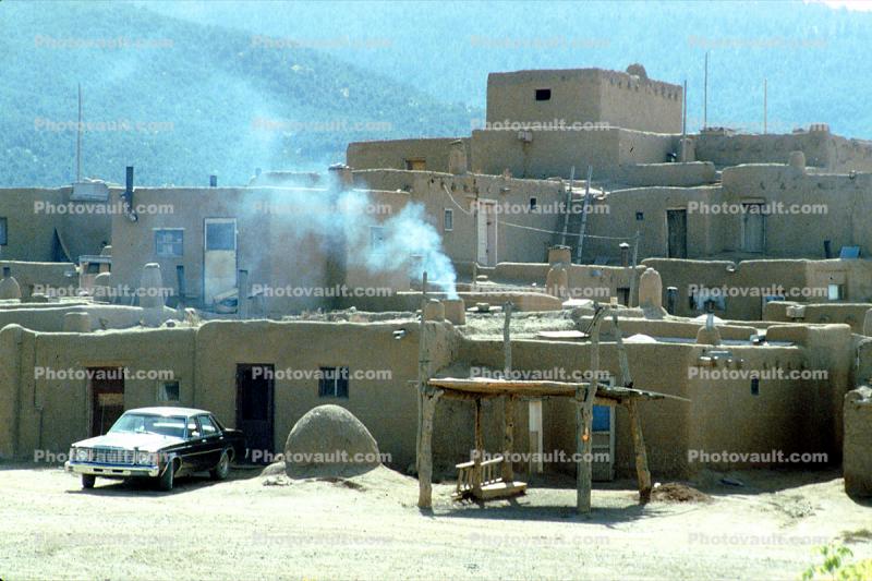 Building, Taos Pueblo