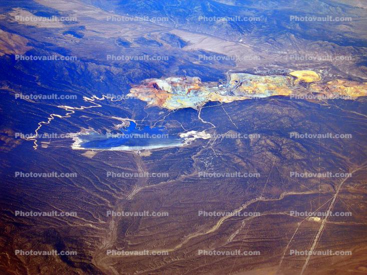 Copper Flat, Open Pit Mine, White Pine County, Nevada