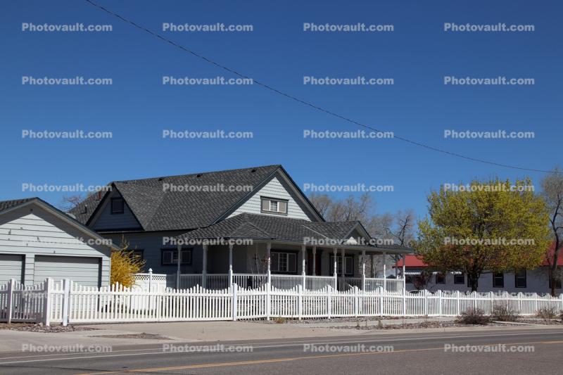 picket fence, Home in Battle Mountain