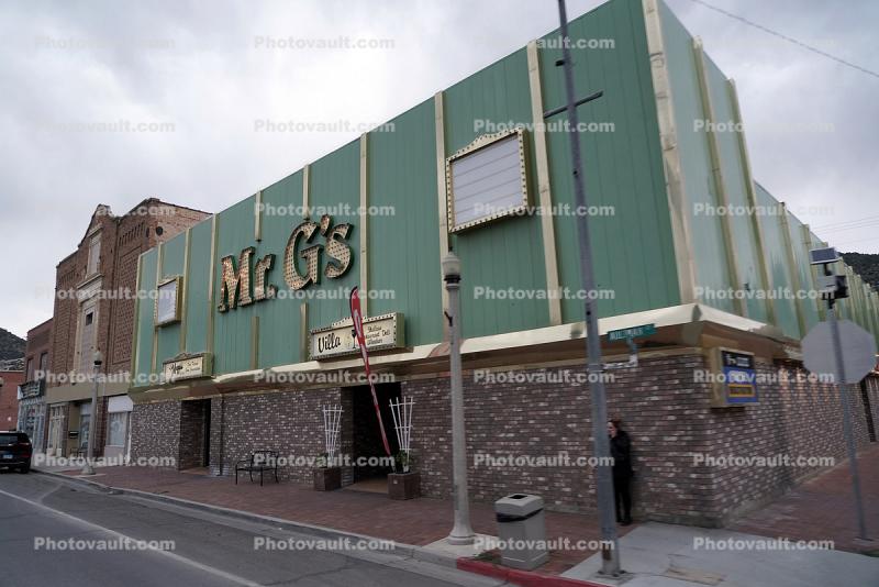 Mr G's, Ely, building, downtown