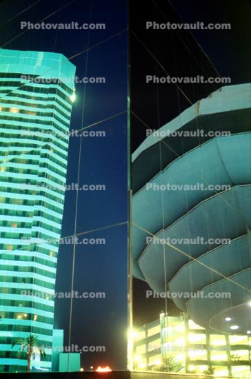 Reflections in glass, buildings