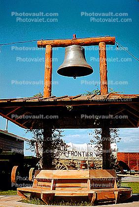 Bell, Bench, Gazebo, Seats, Frontier Village