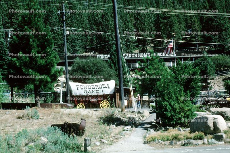 Ponderosa Ranch, covered wagon, Conestoga Wagon, Incline Village