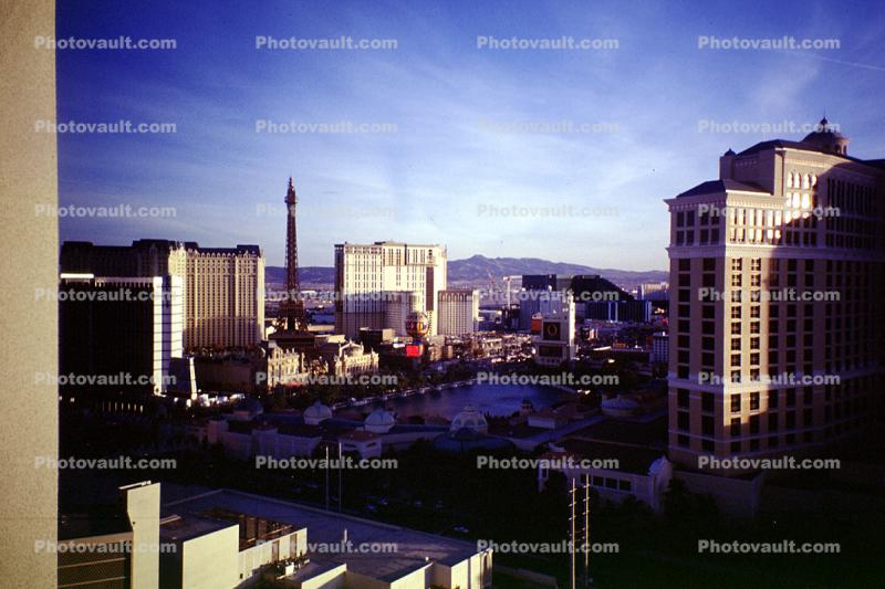 Hotel, Casino, building, the Stratosphere, Tower, shadows