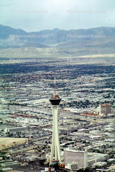 Hotel, Casino, building, the Stratosphere, Tower, Buildings, cityscape, skyline