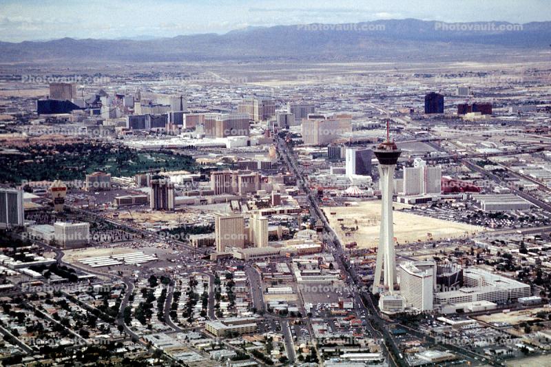 the Stratosphere, Tower, Buildings, Hotel, Casino, building, cityscape, skyline